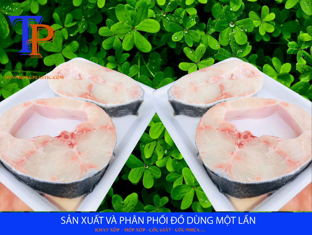 Khay xốp đựng cá