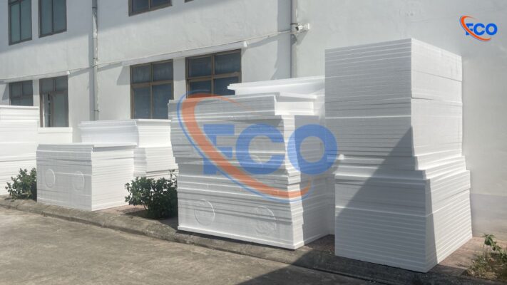Xốp cách nhiệt EPS được sản xuất tại công ty FCO Việt Nam