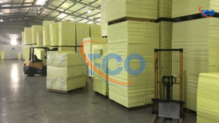 Xốp cách nhiệt XPS được sản xuất tại công ty FCO Việt Nam