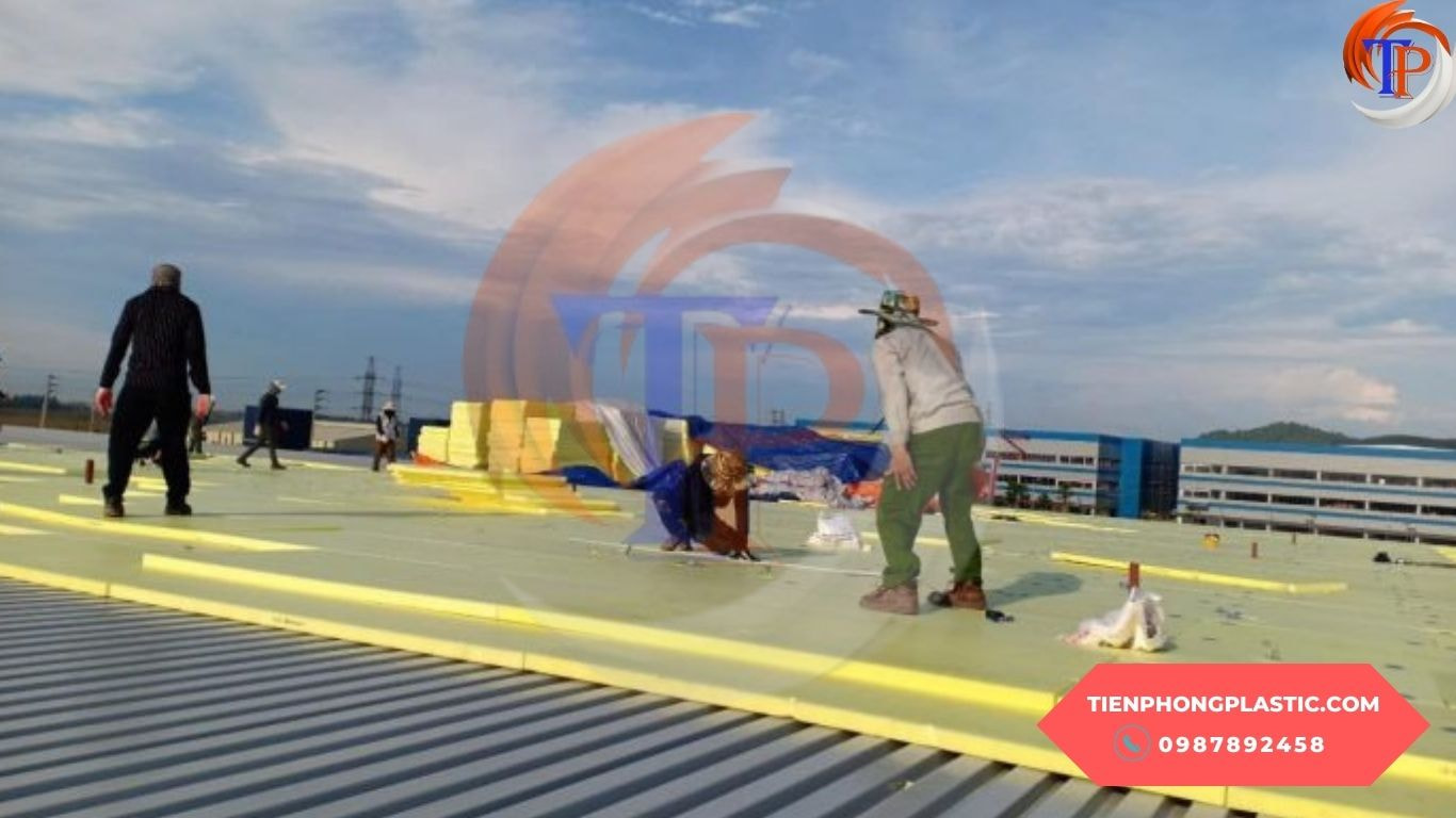 Thi công xốp cách nhiệt XPS