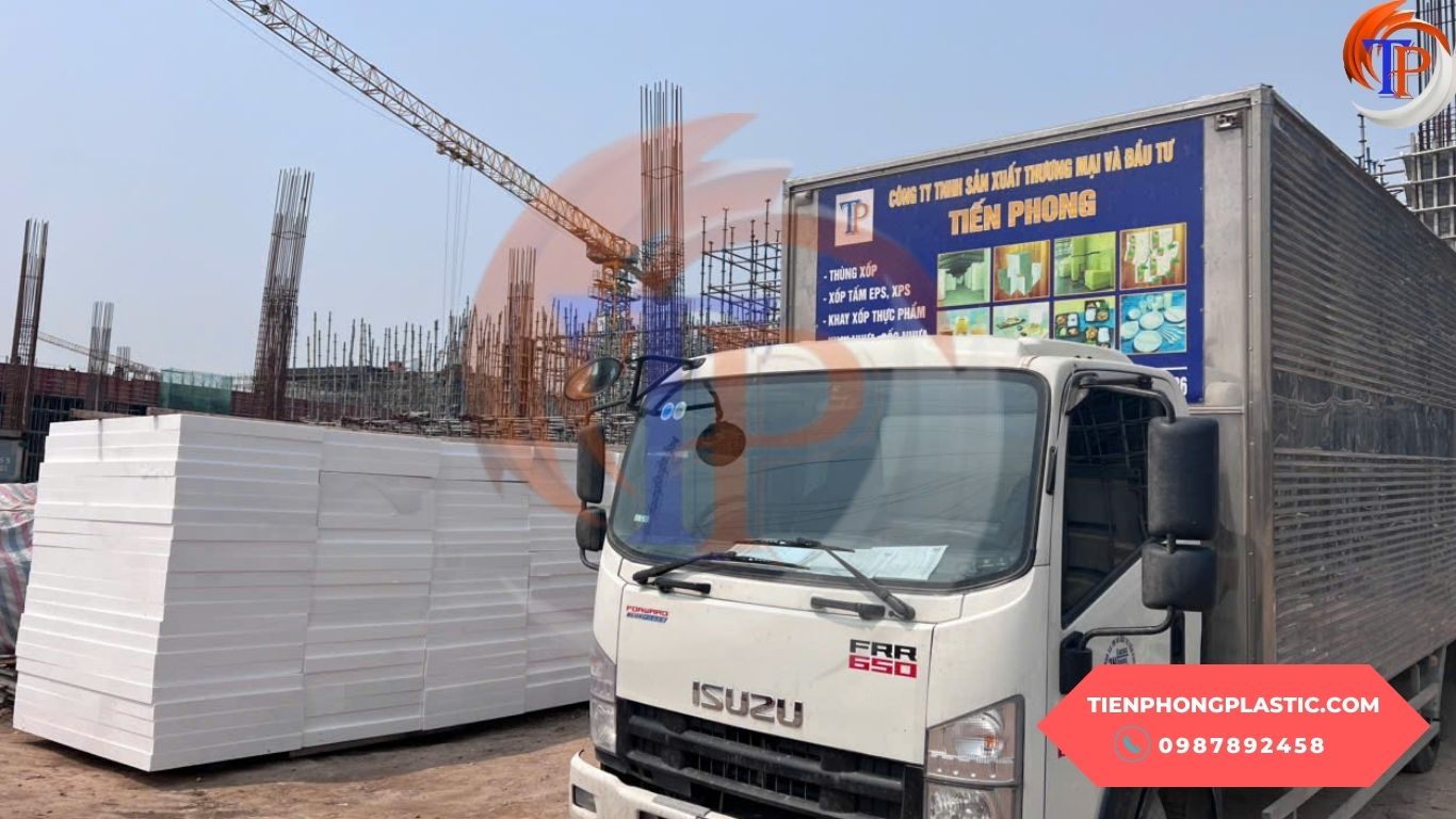 Xốp cách nhiệt EPS chất lượng cao tại Tiến Phong Plastic