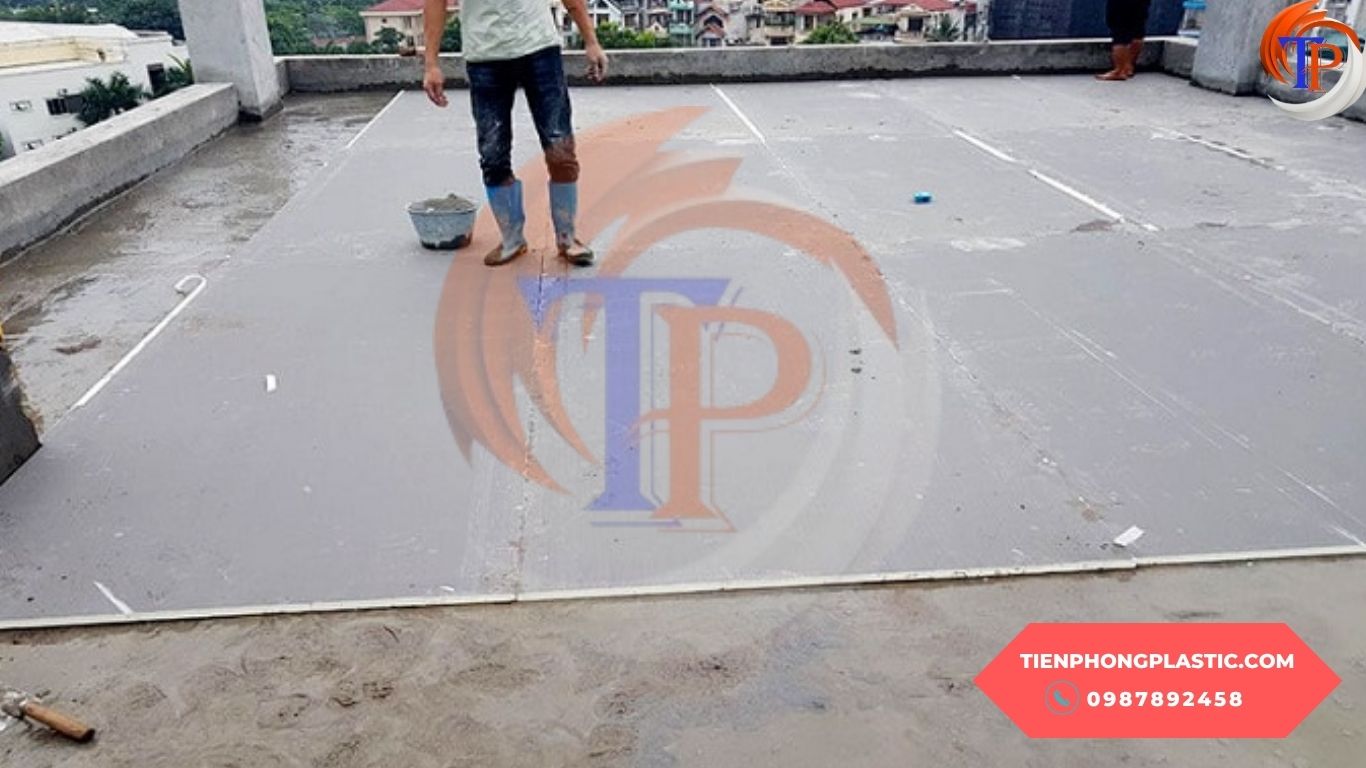 Sử dụng tấm cách nhiệt trong chống nóng sân thượng