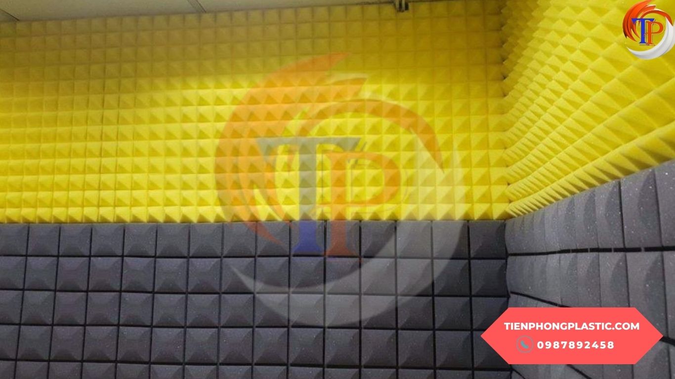 Sử dụng mút xốp tiêu âm để cách âm