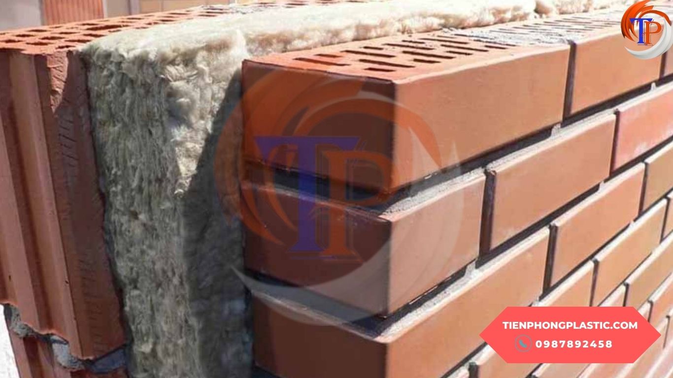 Sử dụng bông khoáng để chống nóng tường nhà