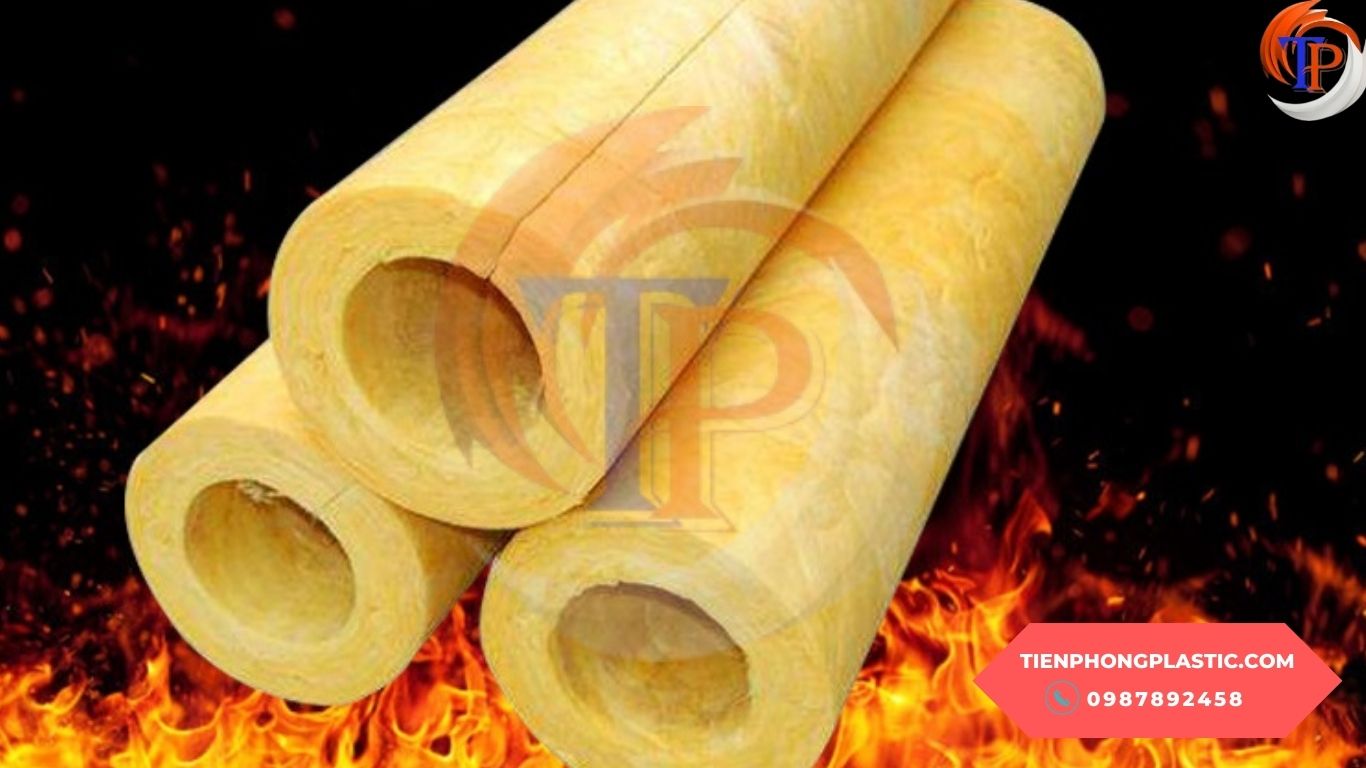 Bông thủy tinh dạng ống của Tiến Phong Plastic – giải pháp bảo ôn, cách nhiệt, cách âm, chống cháy vượt trội cho mọi đường ống