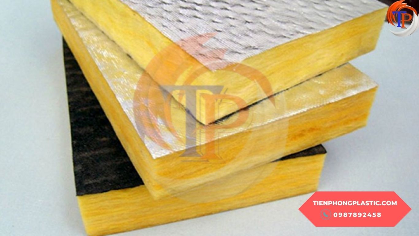 Bông thủy tinh dạng tấm – Cách âm, cách nhiệt, chống cháy