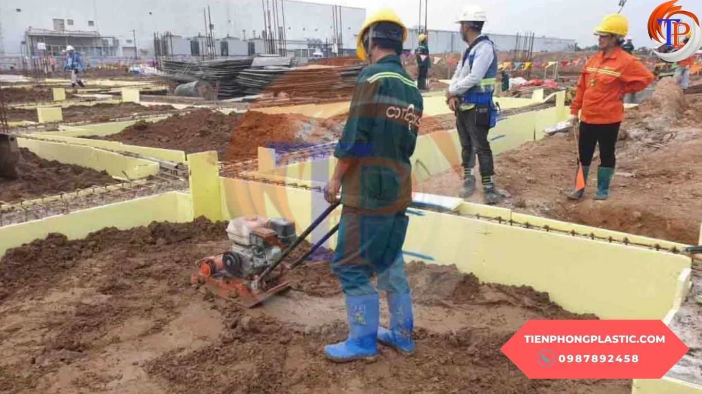 Tấm xốp XPS chèn khe bê tông