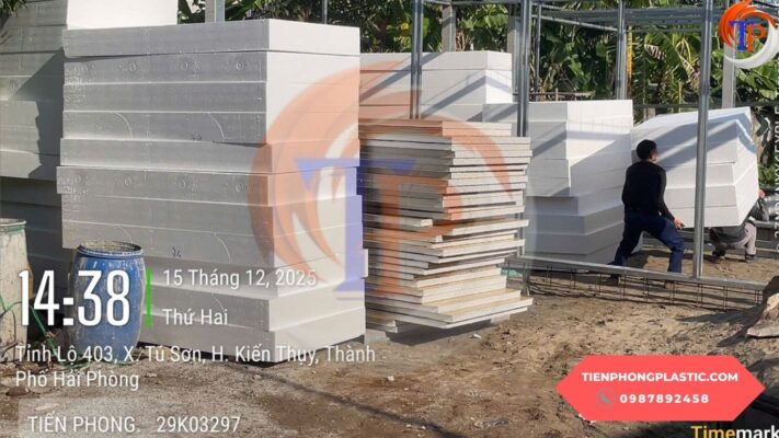 Tấm xốp EPS Thái Bình: Giải pháp tôn nền, cách nhiệt toàn diện