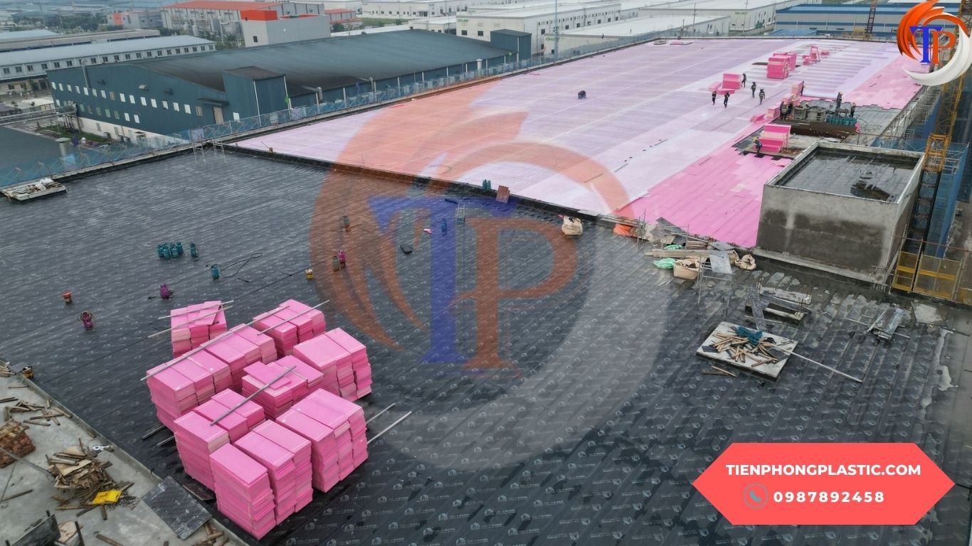 Tấm xốp XPS màu hồng/cam tại Nam Định