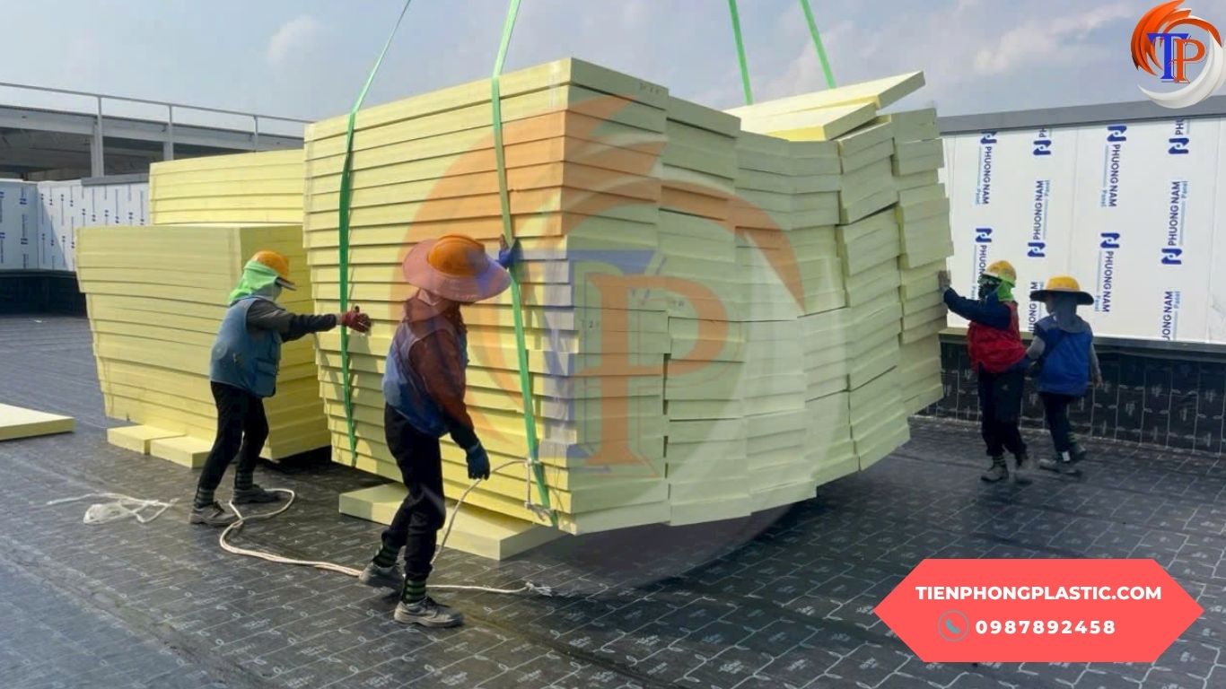 Hướng dẫn chọn tấm xốp cứng EPS, XPS, PE Foam: độ dày, ứng dụng cho nhà ở, kho, lót sàn, mái, tường, chống va đập